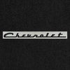 Lloyd Ultimat Front & Rear Mats for '59-60 Chevy Bel Air W/Black on Silver Chevy