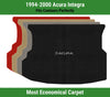 Lloyd Velourtex Deck Mat for '94-00 Acura Integra W/Acura a with Acura Word