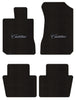 Lloyd Berber Front & Rear Mats for '71-73 Calais W/Silver on Black Cadillac