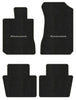 Lloyd Berber Front & Rear Mats for '72-76 Chevy Bel Air W/Silver on Black Chevy