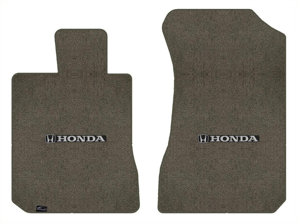 Lloyd Ultimat Front Mats for '80-81 Accord W/Silver & Black Honda H & Word Combo