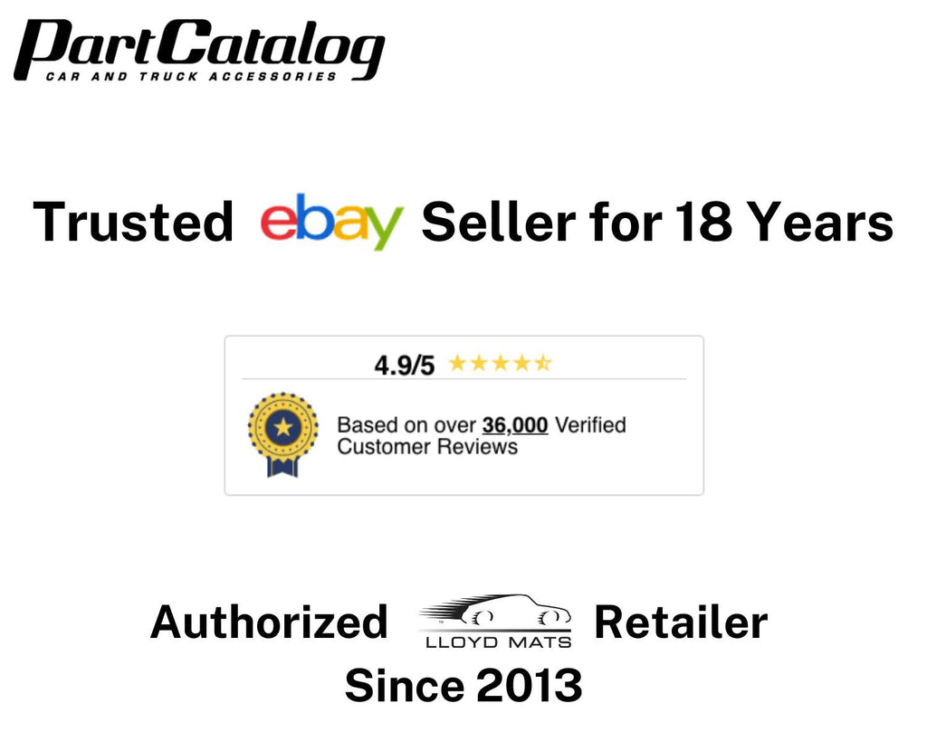 Lloyd Loop Front & Rear Mats for '84-85 Accord W/Silver on Black Honda H
