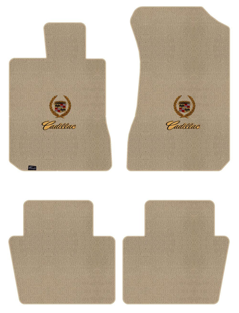 Lloyd Velourtex Mat Set for '69-70 Calais W/Cadillac Crest 2 Gold W/Black on Gol