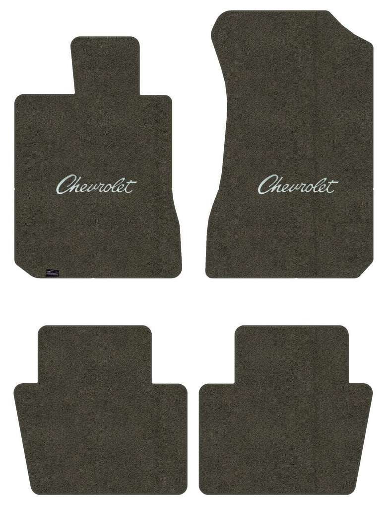 Lloyd Ultimat Front & Rear Mats for '72-76 Chevy Bel Air W/Red Chevy Letters