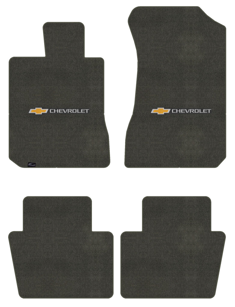 Lloyd Velourtex Front & Rear Mats for '96-98 Chevy Tracker W/Chevy Bowtie & Word