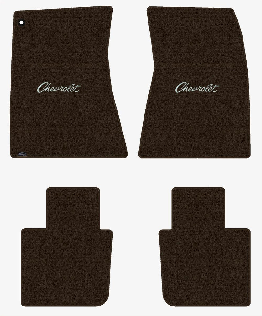Lloyd Loop Front & Rear Mats for '68-69 Malibu W/Silver Chevy Letters