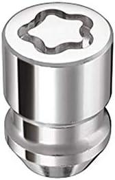 McGard 24157 Chrome Wheel Lock Set, Cone Seat, M12x1.5 Thread, 13/16 Key Hex