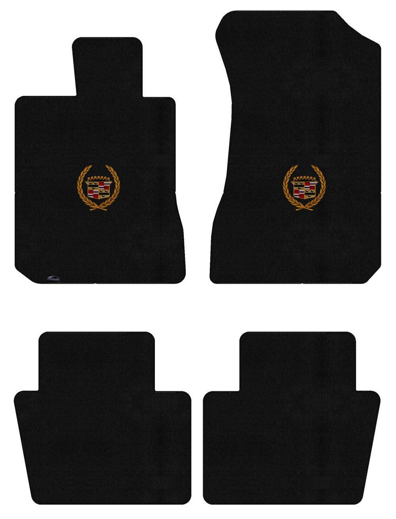 Lloyd Velourtex Front & Rear Mats for '69-70 Calais W/Gold Cadillac Crest