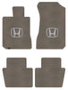 Lloyd Loop Front & Rear Mats for '84-85 Accord W/Silver on Black Honda H