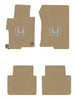 Lloyd Loop Front & Rear Mats for '13-17 Accord W/Silver on Black Honda H