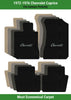 Lloyd Velourtex Front & Rear Mats for '72-76 Chevy Caprice W/Red Chevy Letters