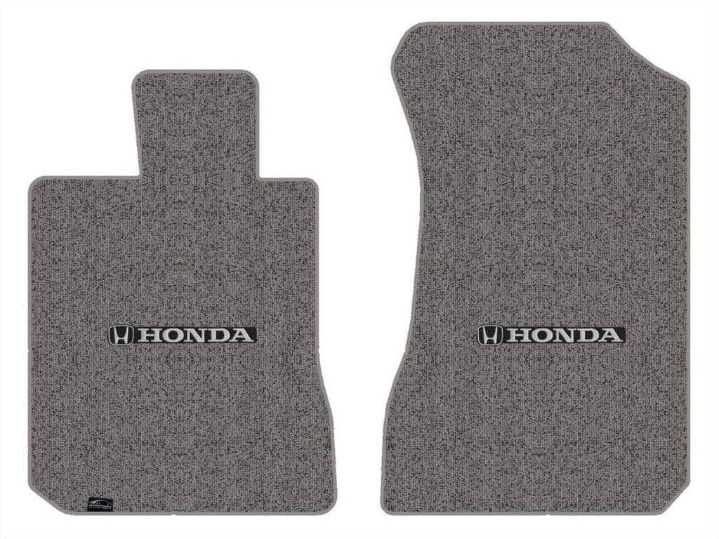 Lloyd Berber Front Mats for '86-87 Accord W/Silver & Black Honda H & Word Combo