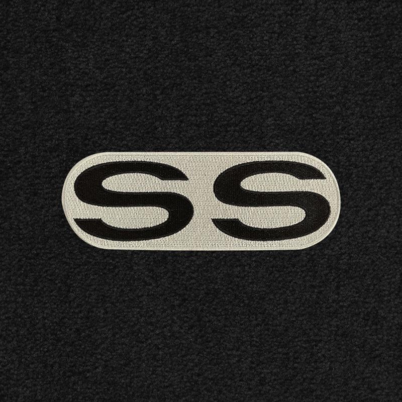 Lloyd Ultimat Front & Rear Mats for '68-69 Chevy Malibu W/Black on Silver SS