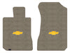 Lloyd Luxe Front Carpet Mats for '06-07 Chevy Malibu W/Gold Chevy Bowtie 1 Logo