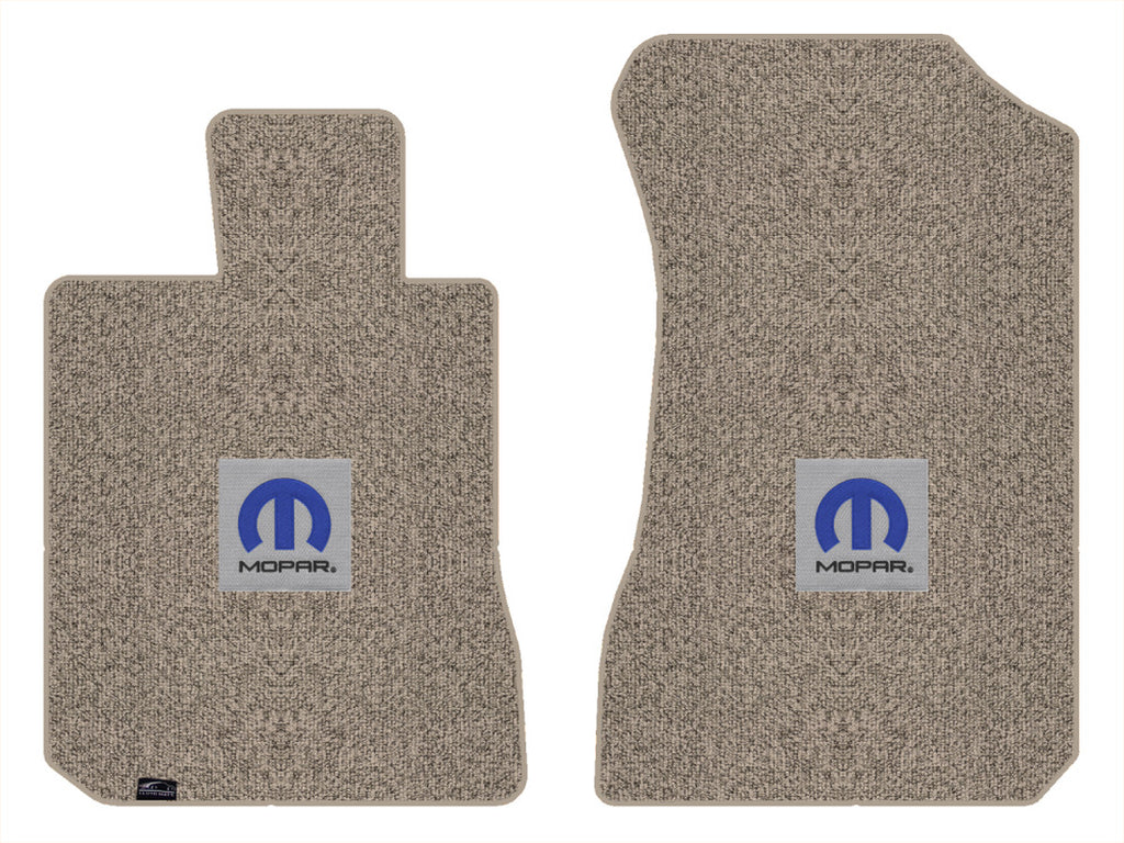 Lloyd Berber Front Row Carpet Mats for 1993-1994 Dodge Colt W/Blue M-Mopar Logo