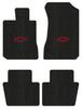 Lloyd Berber Front & Rear Mats for '72-76 Caprice W/Red Chevy Outline Bowtie