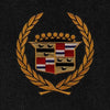 Lloyd Berber Front Carpet Mats for '71-73 Cadillac Calais W/Gold Cadillac Crest