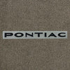 Lloyd Berber Front Carpet Mats for '09-10 Pontiac G6 W/Black on Silver Pontiac
