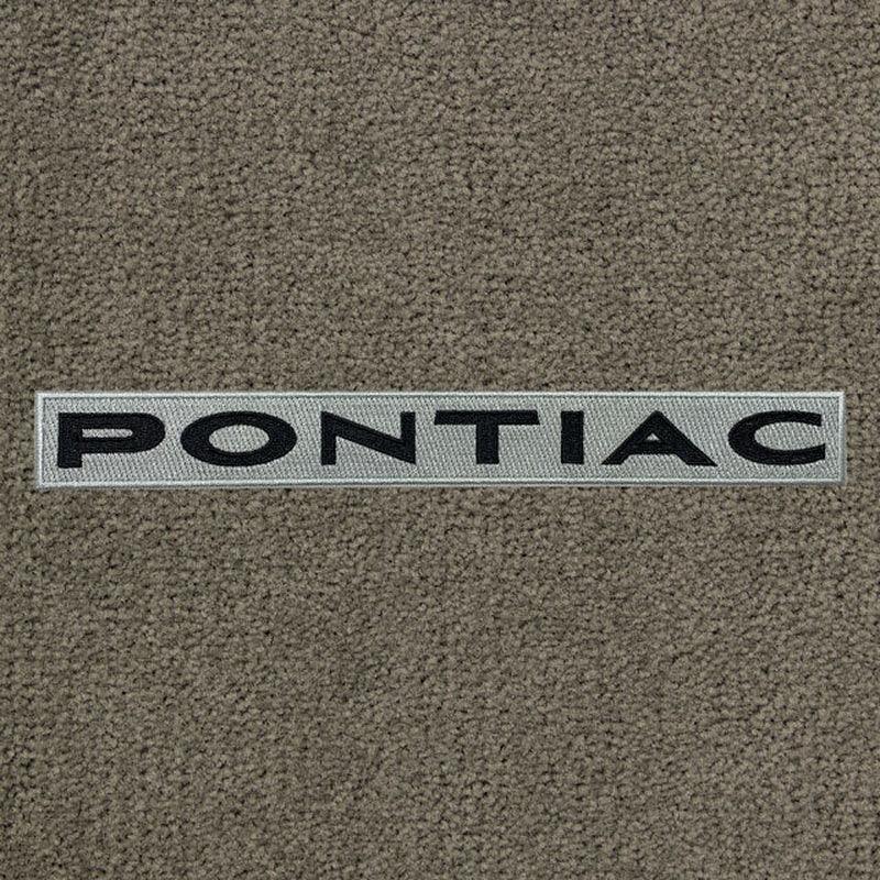 Lloyd Berber Front Carpet Mats for '09-10 Pontiac G6 W/Black on Silver Pontiac
