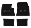 Lloyd Luxe Front & Rear Mats for '59-60 Chevy Bel Air W/Black Chevy Letters