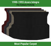 Lloyd Ultimat Deck Carpet Mat for 1990-1993 Acura Integra