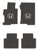 Lloyd Loop Front & Rear Mats for '13-17 Accord W/Silver on Black Honda H