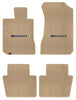 Lloyd Berber Front & Rear Mats for '88-89 Accord W/Silver & Black Honda H & Word