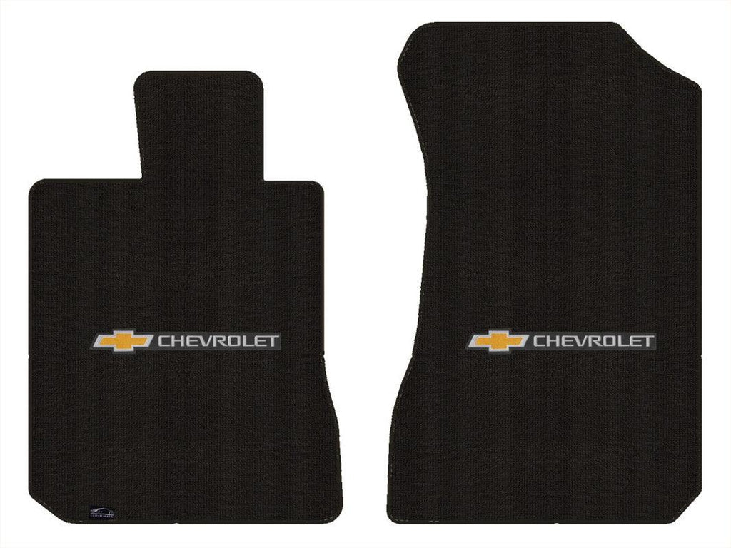 Lloyd Berber Front Carpet Mats for '06-07 Chevy Malibu W/Chevy Bowtie & Word