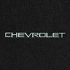 Lloyd Velourtex Small Cargo Mat for '96-98 Chevy Tracker W/Chevy Silver on Black