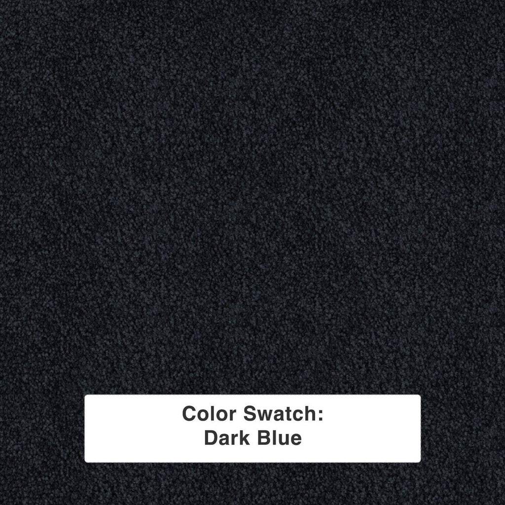 Lloyd Luxe Front & Rear Carpet Mats for '90-94 Chevy Lumina W/Chevy Red on Black