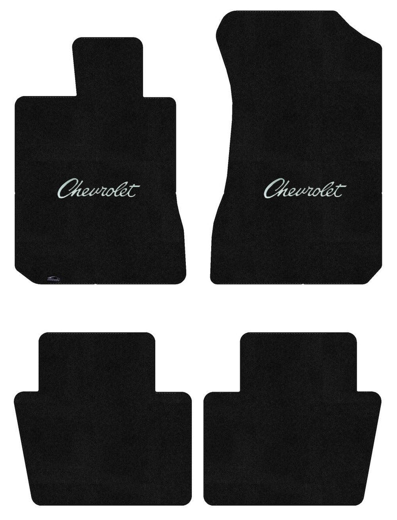 Lloyd Ultimat Front & Rear Mats for '72-76 Chevy Bel Air W/Red Chevy Letters