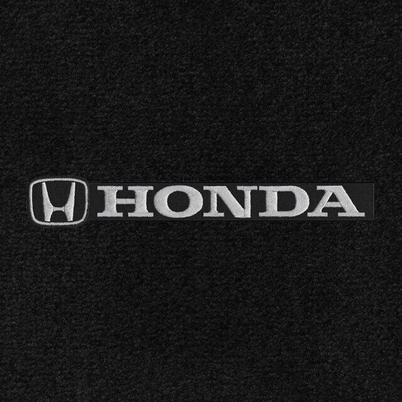 Lloyd Ultimat Front & Rear Mats for '84-85 Accord W/Silver & Black Honda H & Wor