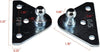 JR Products BR-1020 10mm Flat Gas Spring Mounting Bracket