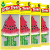 LITTLE TREES Air Fresheners Car Air Freshener. Hanging Tree Provides Long Lasting Scent for Auto or Home. Black Ice, 24 Air Fresheners