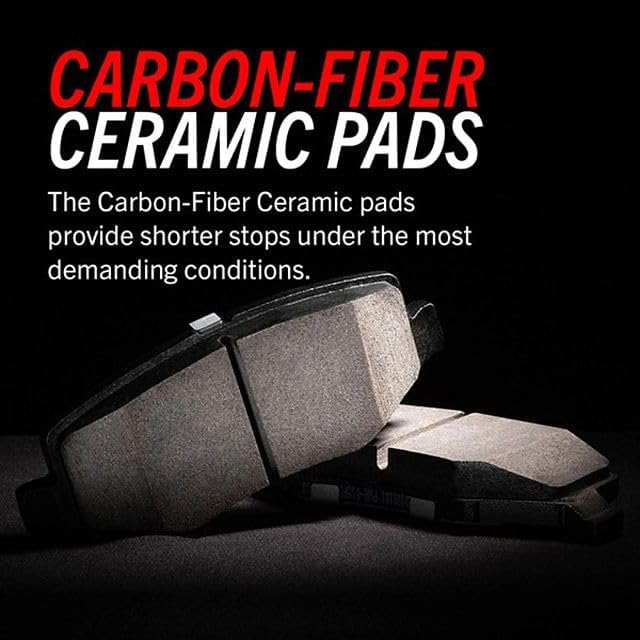 Power Stop Z36-898 Rear Z36 Truck & Tow Carbon-Fiber Ceramic Brake Pads For 2007-2009 Chrysler Aspen | 2003 2009 Dodge Durango | 2002-2010 Dodge Ram 1500 Regular & Quad Cab | 2011-2022 Ram 1500