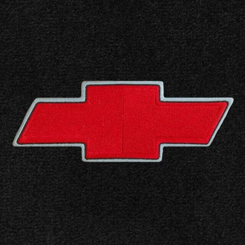 Lloyd Ultimat Front Carpet Mats for '95-03 Chevy Blazer W/Red Chevy Bowtie 1