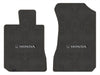 Lloyd Ultimat Front Mats for '80-81 Accord W/Silver & Black Honda H & Word Combo