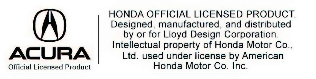 Lloyd Luxe Front Carpet Mats for '86-90 Acura Legend W/Acura a with Acura Word
