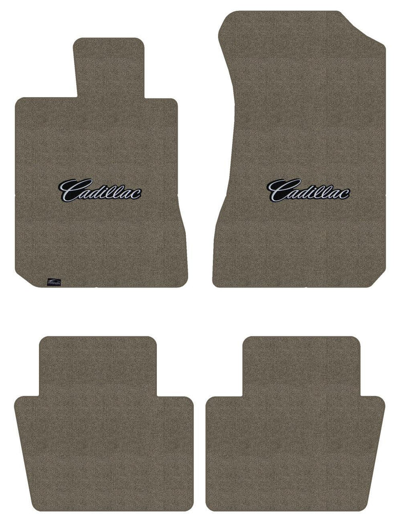Lloyd Ultimat Front & Rear Mats for '74-76 Calais W/Silver on Black Cadillac