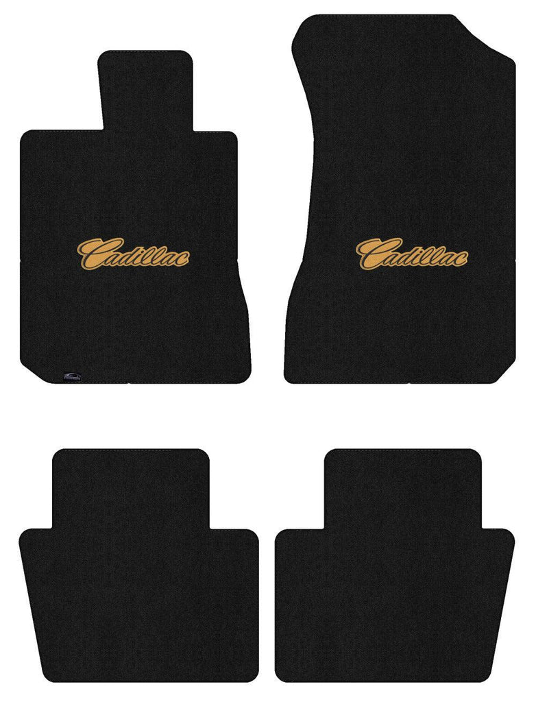 Lloyd Ultimat Front & Rear Mats for '65-66 Calais W/Black on Gold Cadillac Scrip