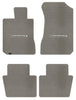 Lloyd Velourtex Front & Rear Mats for '58 Chevy Bel Air W/Black on Silver Chevy