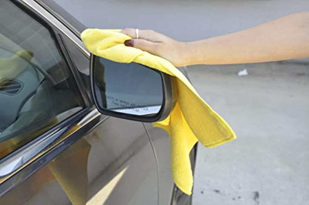 Kirkland Signature Ultra Plush Microfiber Towel, Yellow, 16 in x 16 in, 36-count
