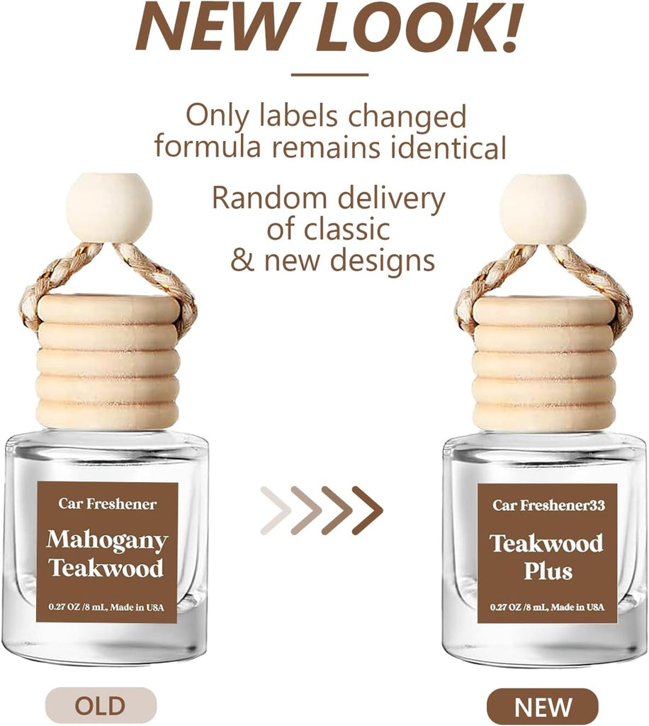 HoogaLife Car Air Freshener Diffuser 2 Pack Hanging Air Freshener Diffuser - Vanilla Cream Fragrance Oil Air D iffuser for Car, 45+ days Long Lasting Fragrance Made in USA C ar Air Fresheners