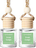 HoogaLife Car Air Freshener Diffuser 2 Pack Hanging Air Freshener Diffuser - Vanilla Cream Fragrance Oil Air D iffuser for Car, 45+ days Long Lasting Fragrance Made in USA C ar Air Fresheners