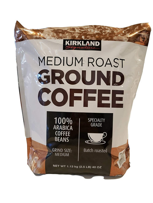 KIRKLAND SIGNATURE Medium Roast Coffee, 2.5 Lb, Brown, 40 Ounce