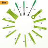 GOOACC 238Pcs Trim Removal Tool, Auto Push Pin Bumper Retainer Clip Set Fastener Terminal Remover Tool Adhesive Cable Clips Pry Kit Car Panel Radio Removal Auto Clip Pliers (GRC-207)
