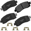 Bendix Premium SBC11 Ceramic Front Brake Pads for Select Models Dodge Dart,Ford Fairlane,Falcon,Sedan Delivery,Mustang,Ranchero,Mercury Comet,Cougar,Cyclone,Plymouth Barracuda,Duster,Scamp,Valiant
