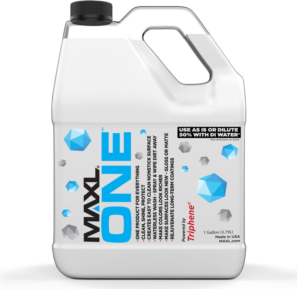 MAXLONE™ 20oz Car Spray with Triphene®, Quick Spray & Wipe All Purpose Waterless Detailer, Better Than Any Car Detailing Kit - Clean, Shine, Protect Paint, Glass, Wheels, and Trim Without Pre-Washing