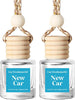 HoogaLife Car Air Freshener Diffuser 2 Pack Hanging Air Freshener Diffuser - Vanilla Cream Fragrance Oil Air D iffuser for Car, 45+ days Long Lasting Fragrance Made in USA C ar Air Fresheners