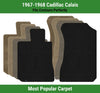 Lloyd Ultimat Front Row Carpet Mats for 1967-1968 Cadillac Calais